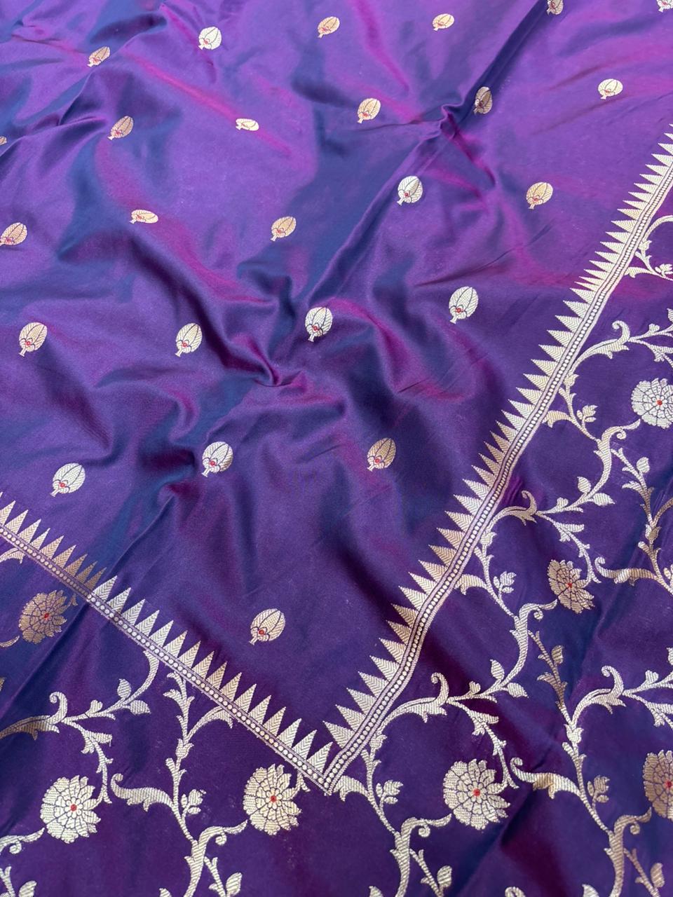 Banarasi Alfi Meena Designer Saree