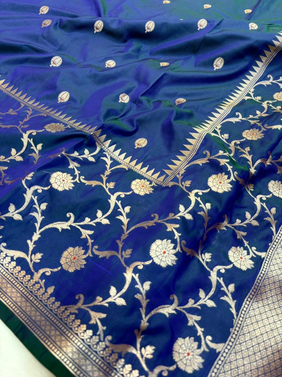 Banarasi Alfi Meena Designer Saree