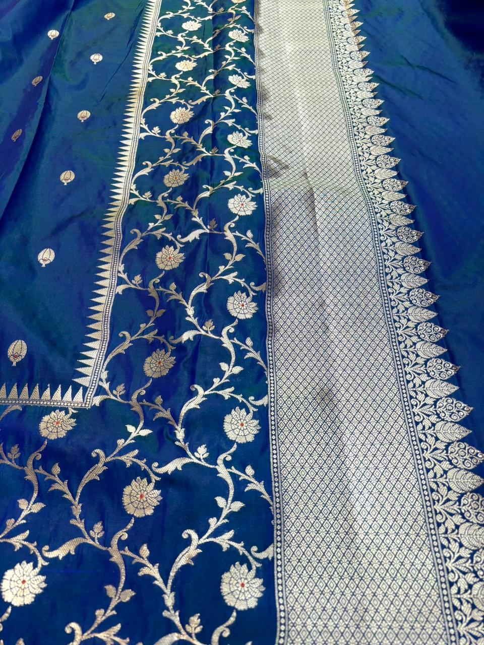 Banarasi Alfi Meena Designer Saree
