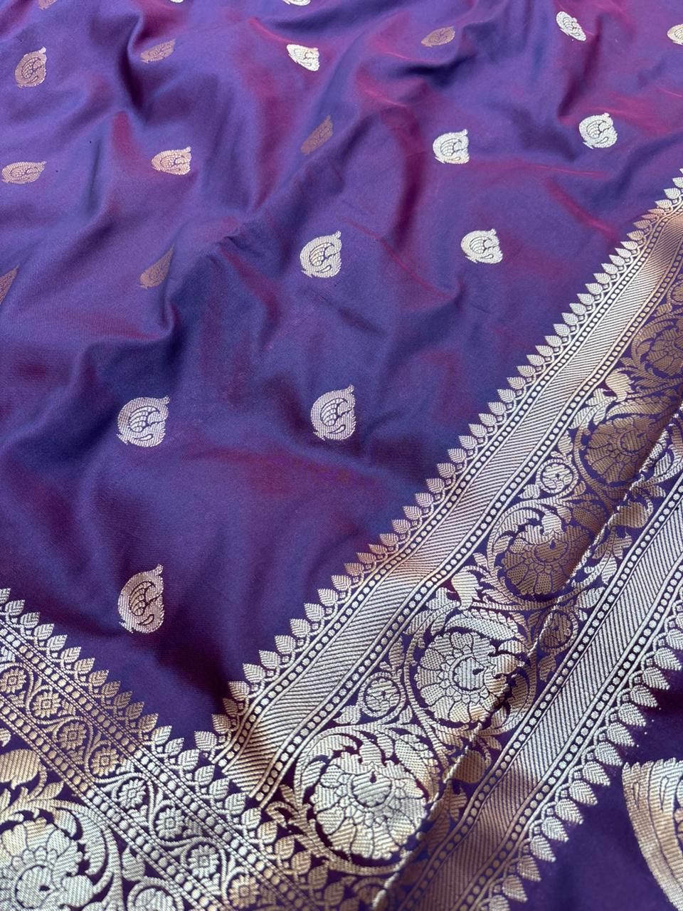 Banarasi Saree Short Silk