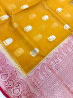 Saree Pure  Banarasi Kora Silk