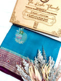 Saree Raw Mango Meenakari Buta