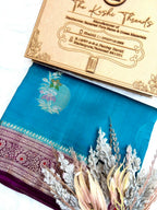 Saree Raw Mango Meenakari Buta