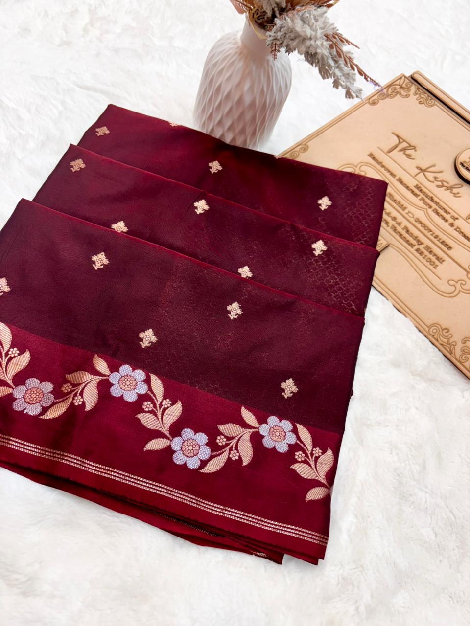 Saree Silk Raw Mango Meena