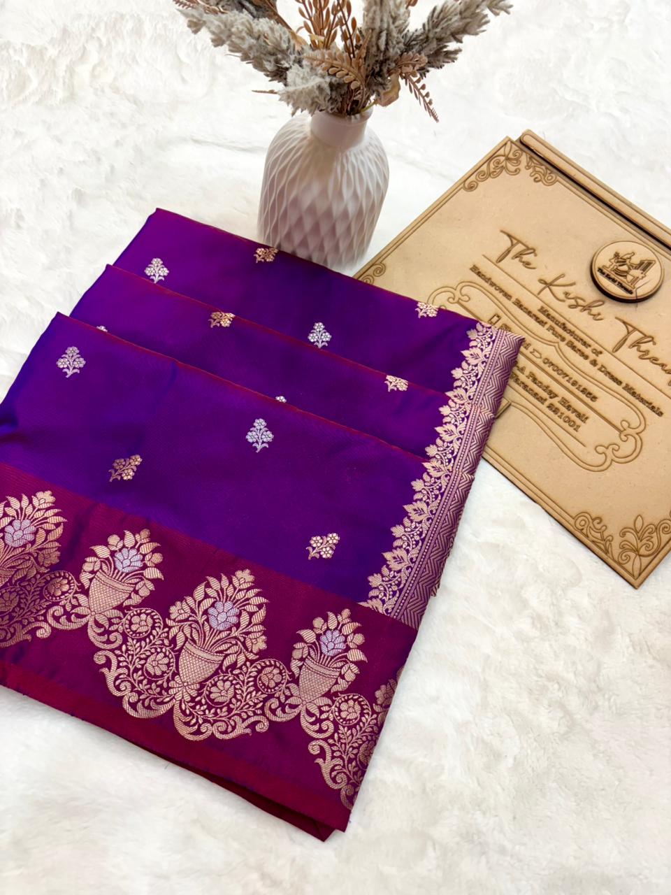 Saree Silk Raw Mango Meena