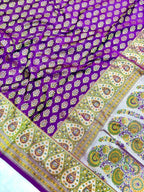 Saree Banarasi Pashmina Weaving