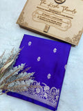 Mahru Silk SmallSaree  Buti Royal Blue