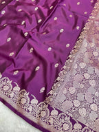 Mahru Silk SmallSaree  Buti Royal Blue