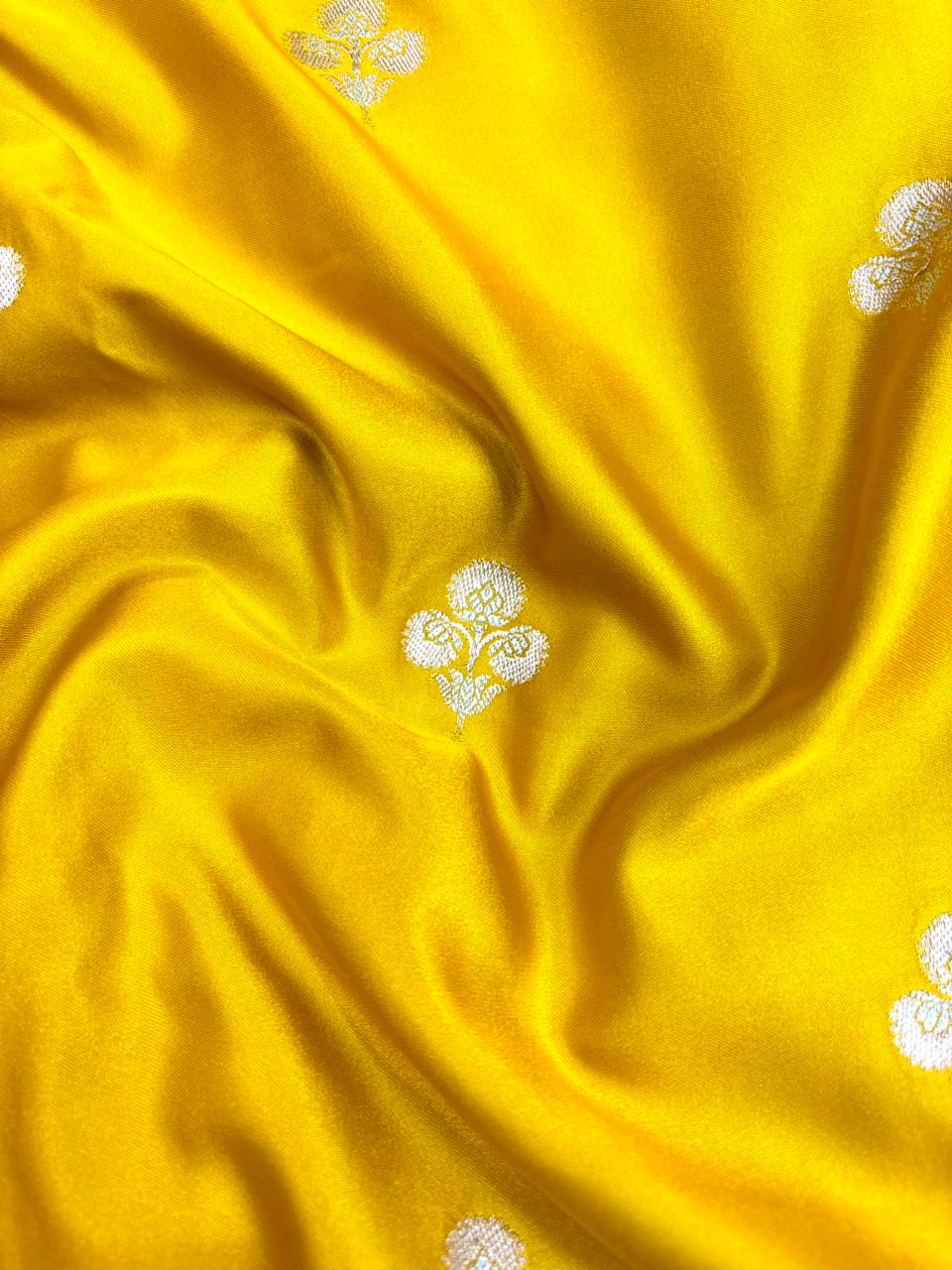 Saree Mashru Buti Meenakari