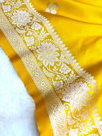Saree Mashru Buti Meenakari