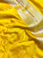 Saree Mashru Buti Meenakari