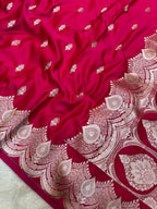 Saree Mashru Silk Buti Skirt Border