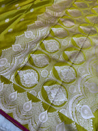 Saree Mashru Silk Buti Skirt Border