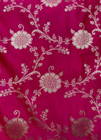 Saree Mashru Silk Jaal