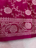 Saree Mashru Silk Jaal