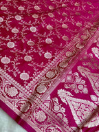 Saree Mashru Silk Jaal