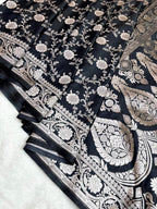 Saree Mashru Silk Jaal