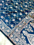 Saree Mashru Silk Jaal