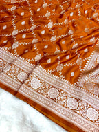 Saree Mashru Silk Jaal & Buti