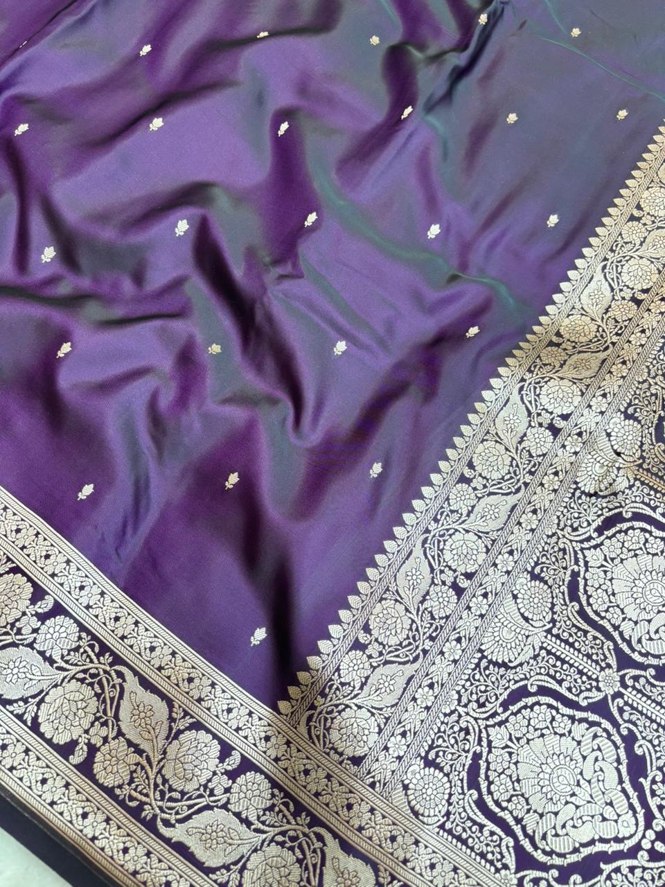 Saree Mashru Silk Small Buti