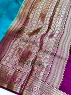 Saree Raw Mango Meenakari Buta