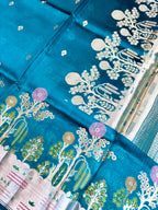 Saree Raw Mango Tree Meenakari