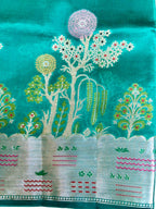Saree Raw Mango Tree Meenakari