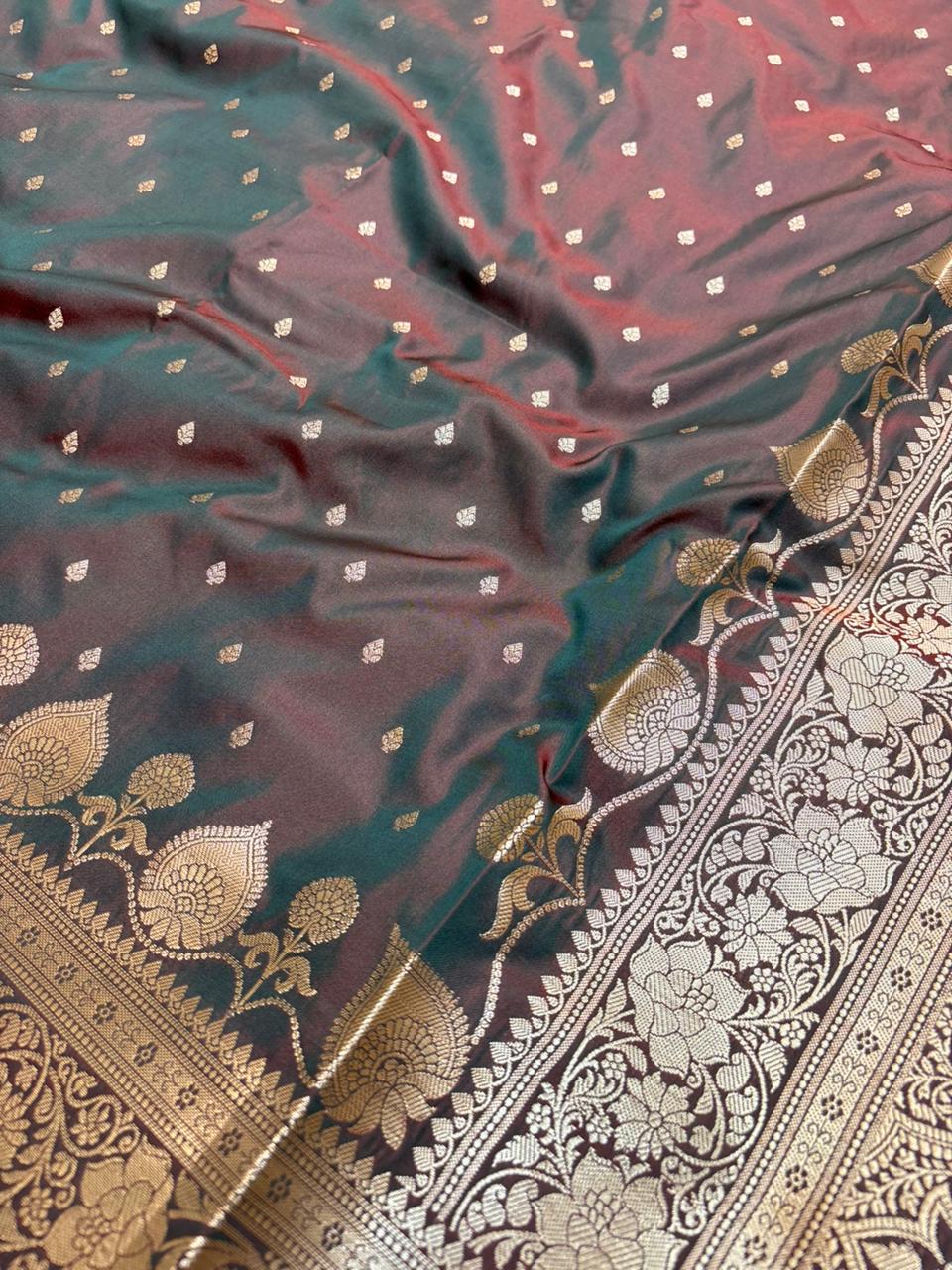 Saree Silk Banarasi Buti