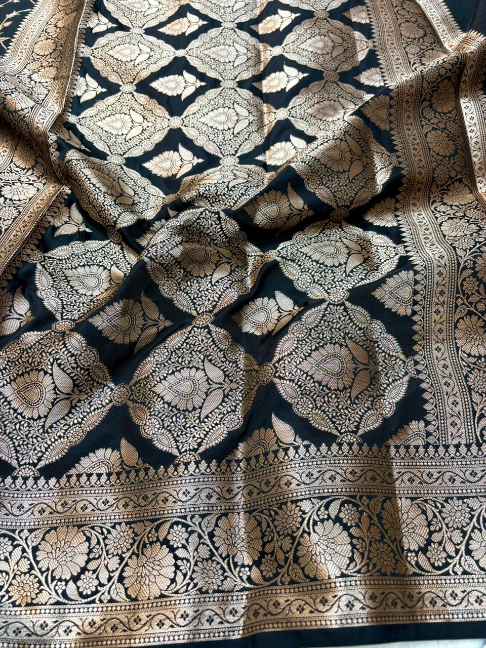 Saree Silk Banarasi Jaal