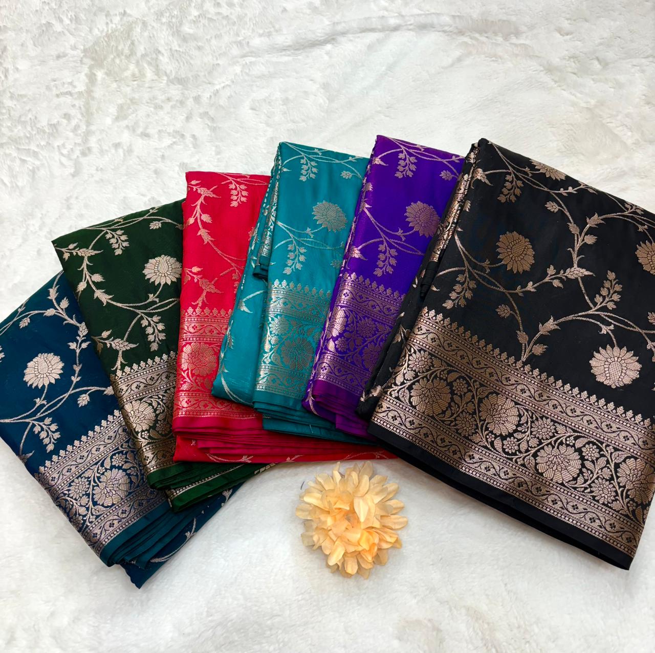 Saree Silk Banarasi Jaal