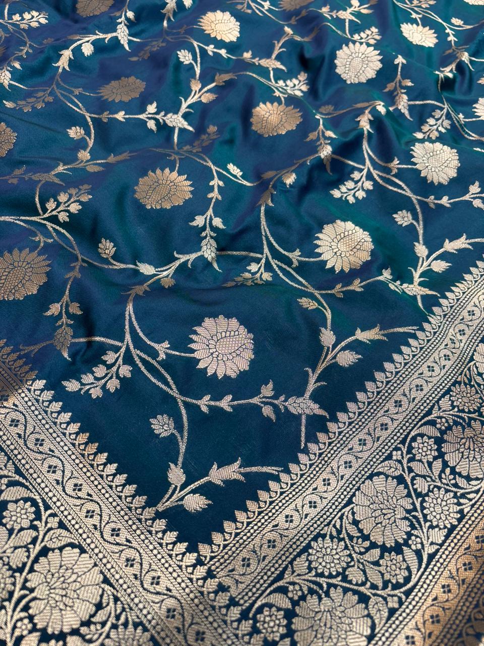 Saree Silk Banarasi Jaal