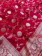 Saree Silk Banarasi Jaal