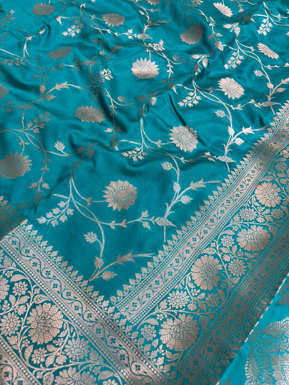Saree Silk Banarasi Jaal