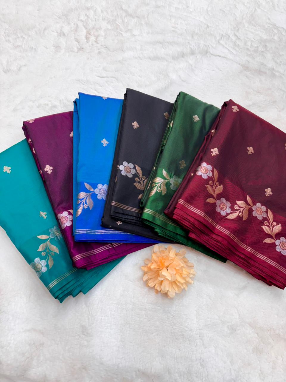Saree Silk Raw Mango Meena