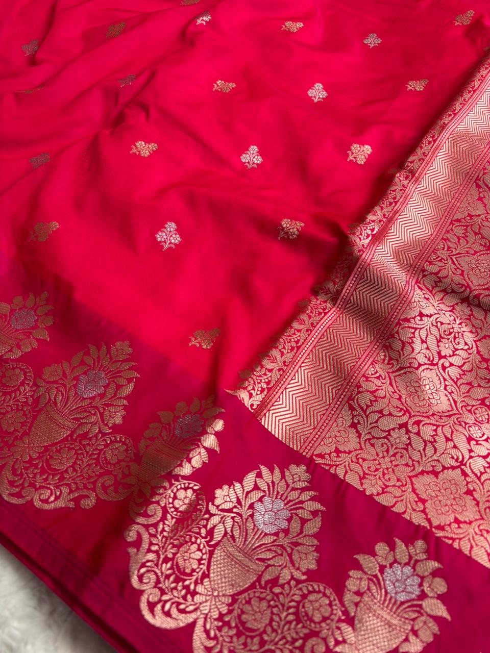 Saree Silk Raw Mango Meena