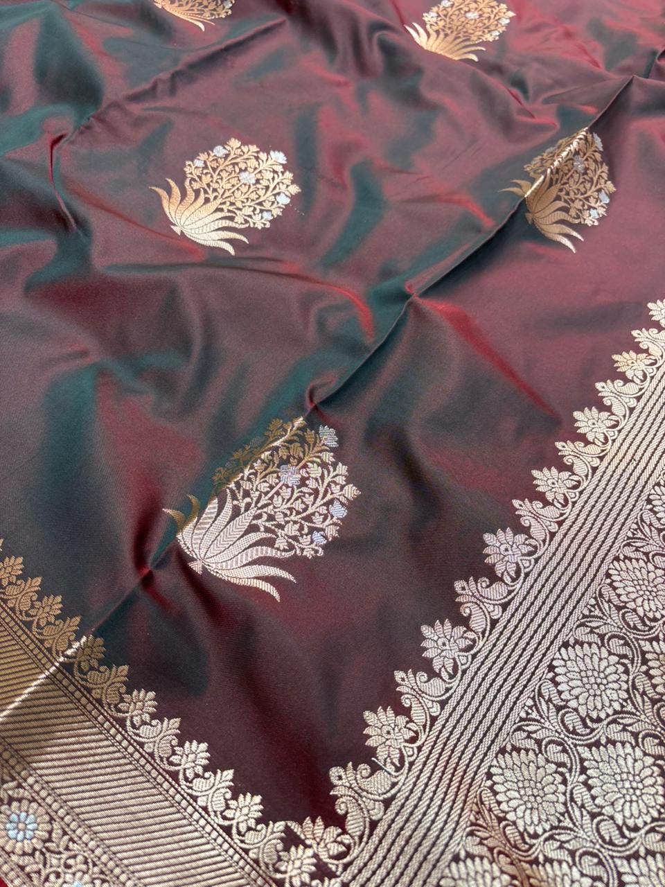 Saree Silk Ganga Jamuna Buta