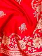 Banarasi Mashru Silk Meenakari
